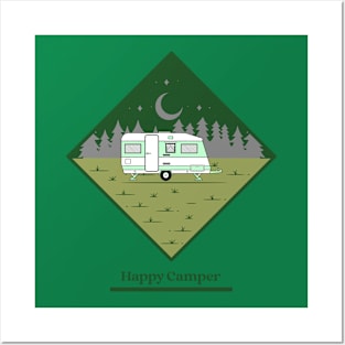 Happy Camper Posters and Art